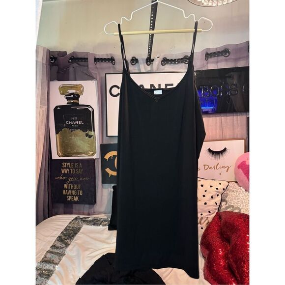 Avenue city chic fallen angel black boho vampy maxi dress 18/M 2xl xxl - Picture 10 of 12